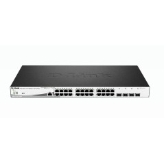 "D-Link 28-Port Gigabit PoE Smart Switch | High-Performance Networking | DGS-1210-28MP/E"